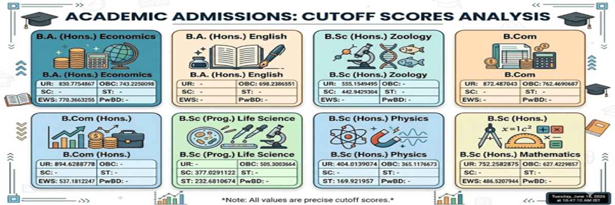 CUET DU Cutoff 2026 at Ramjas College