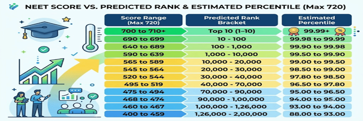 10000 Rank in NEET Marks: Check College and Course Options