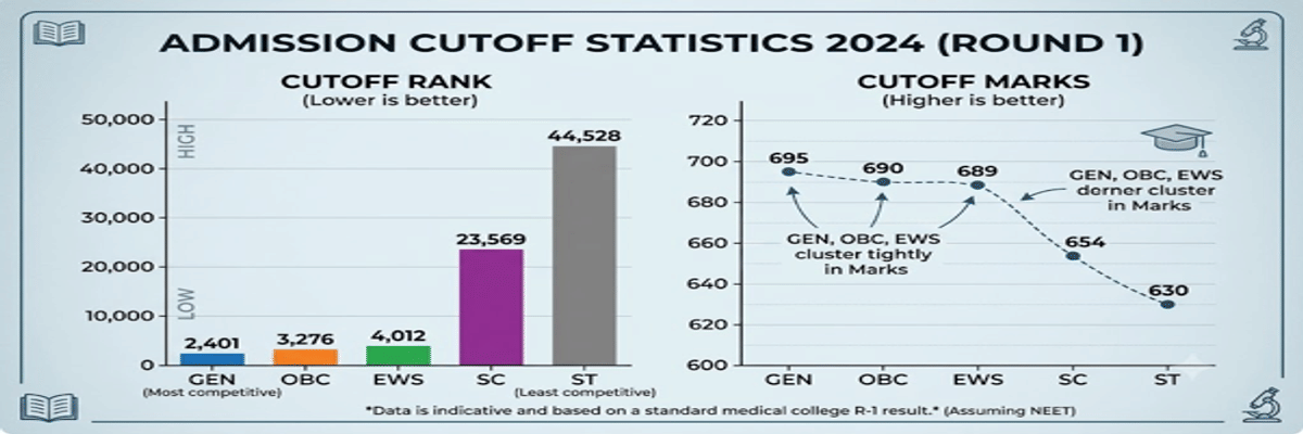 NEET 2026 Cutoff for AIIMS Bilaspur and Previous Years' Trends