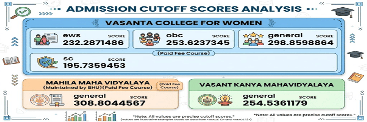 CUET UG Cutoff for BA Political Science with Geography at BHU