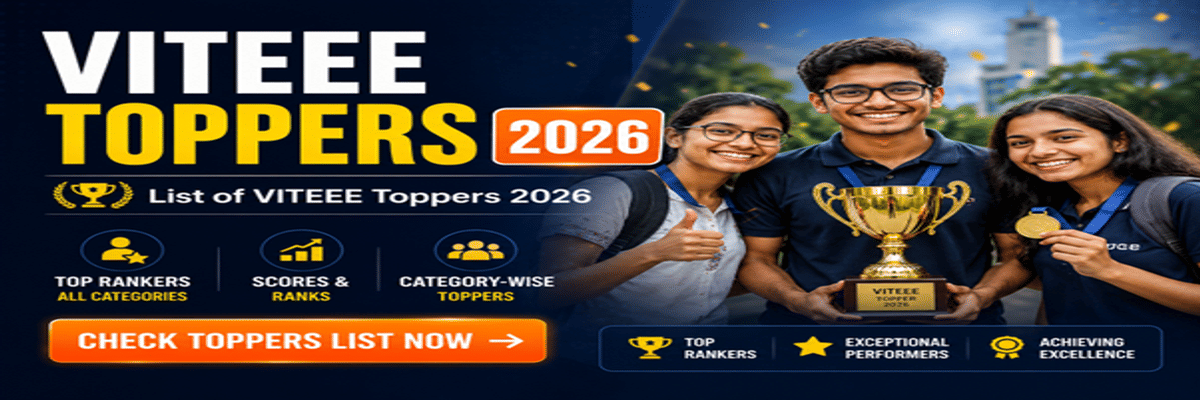 List of VITEEE Toppers 2026