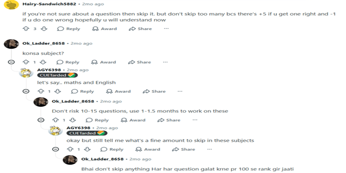 How Many Questions to Attempt for Good Score in CUET UG 2026?