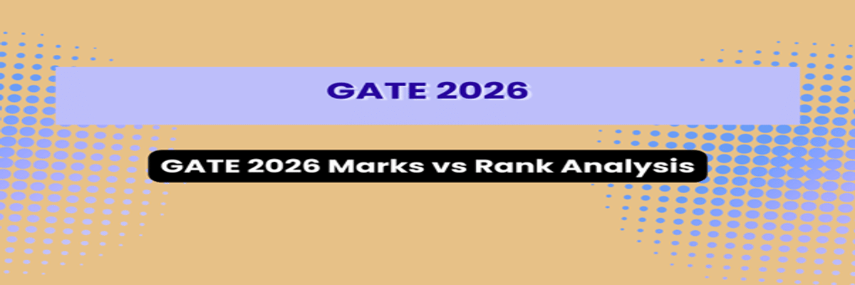 GATE 2026 Marks vs Rank Analysis