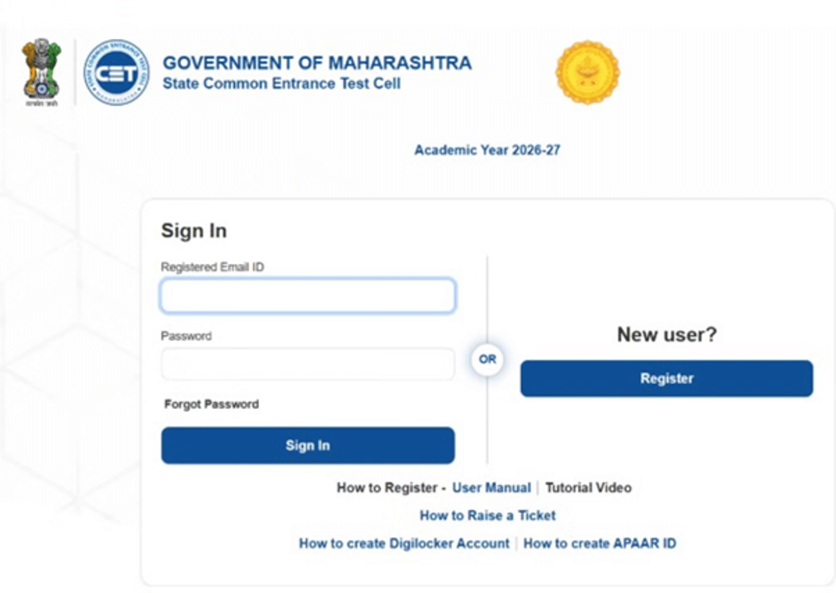 MHT CET Registration 2026 (Closed): Dates, Late Fees & How to Apply