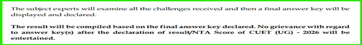 CUET UG 2026: Answer Key, Response Sheet, Result Date, Counselling, Cutoff