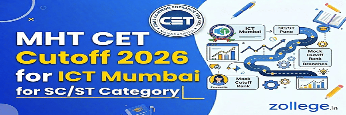 MHT CET Cutoff 2026 for ICT Mumbai for SC/ST Category