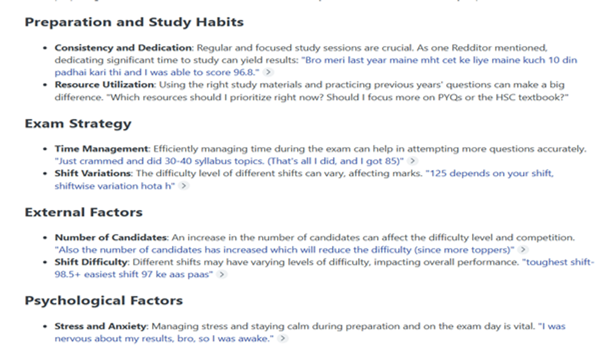 Marks Required for 99 Percentile in MHT CET