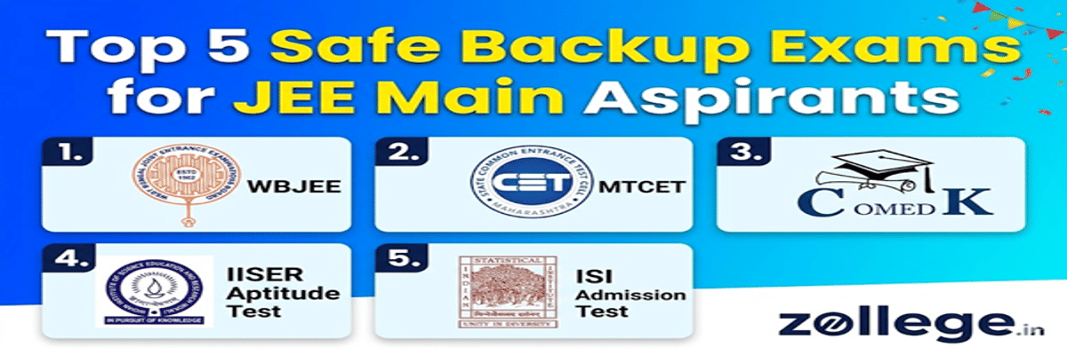 Top 5 Safe Backup Exams for JEE Main Aspirants