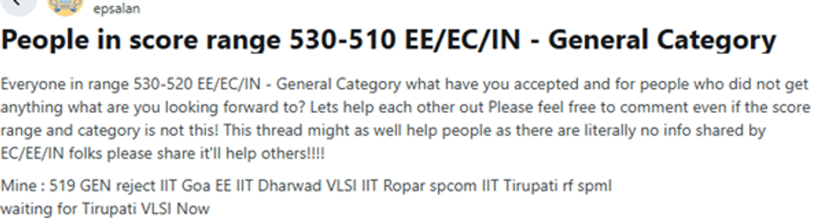 MHT CET ECE Cutoff for General Category