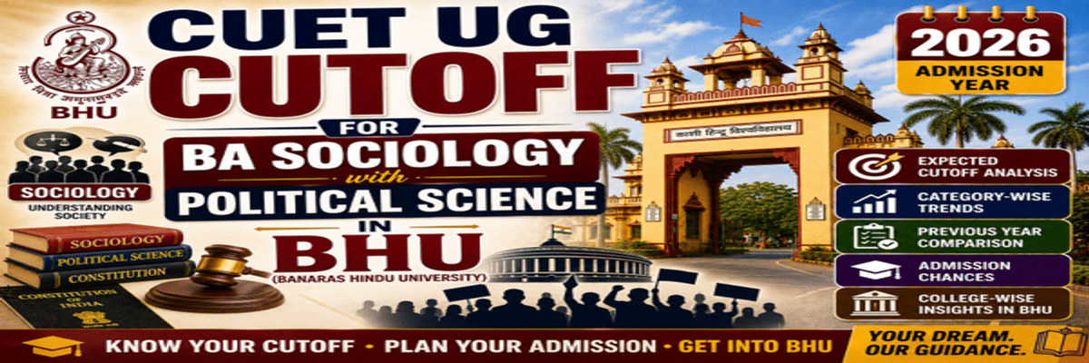 CUET UG Cutoff for BA Sociology with Political Science at BHU