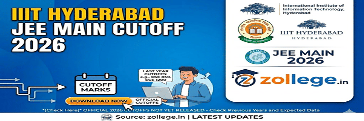 IIIT Hyderabad JEE Main Cutoff 2026