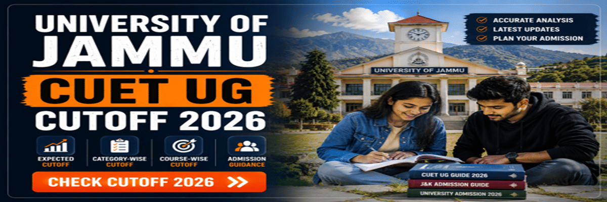 University of Jammu CUET UG Cutoff 2026