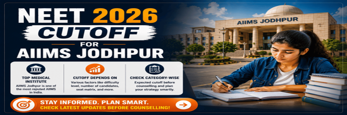 NEET Cutoff 2026 for AIIMS Jodhpur