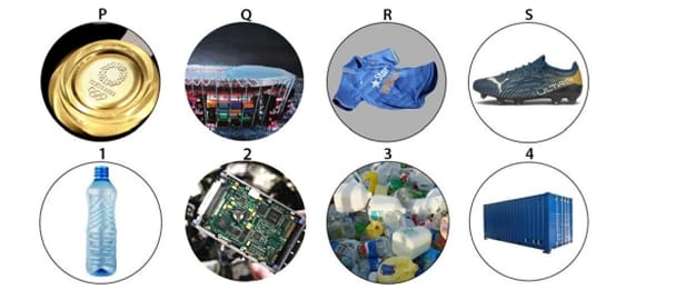 people are recycling materials