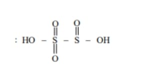 (Pyro Sulfurous acid)