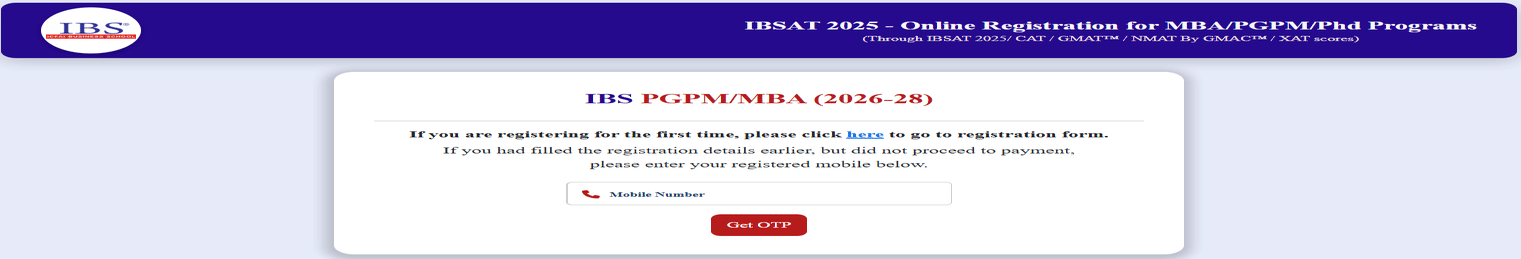 IBSAT 2025 Registration