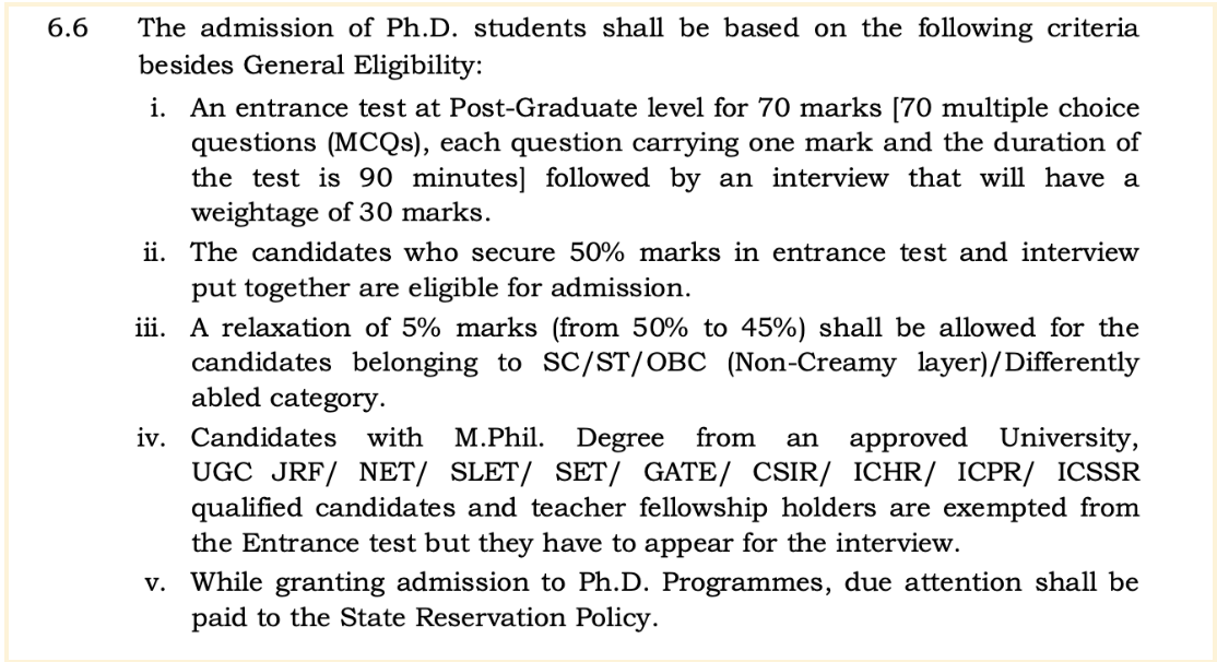 Annamalai University Ph.D Selection