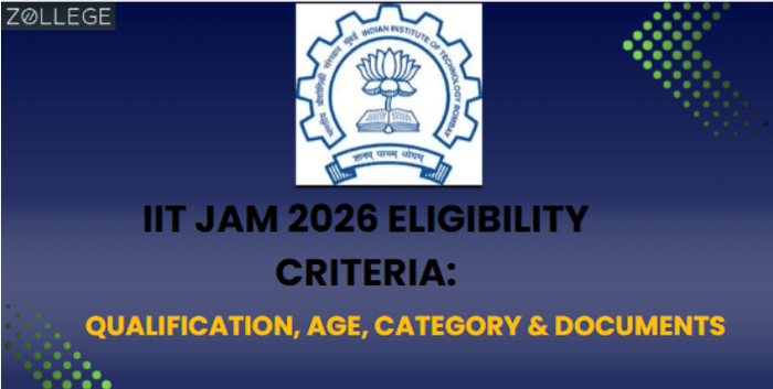 IIT JAM 2026 Eligibility Criteria