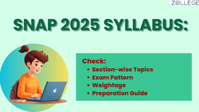 SNAP 2025 Syllabus