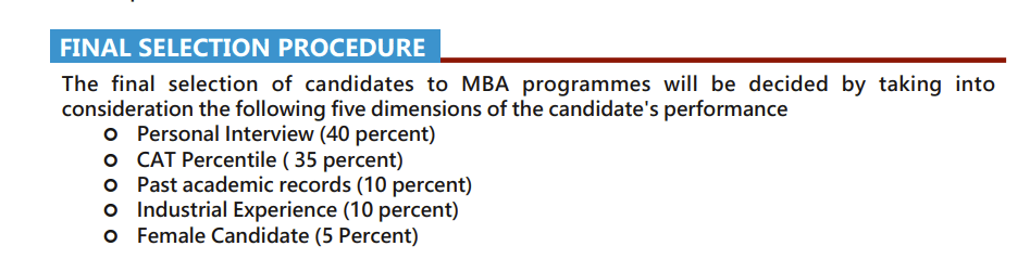 IIT Dhanbad MBA Admission