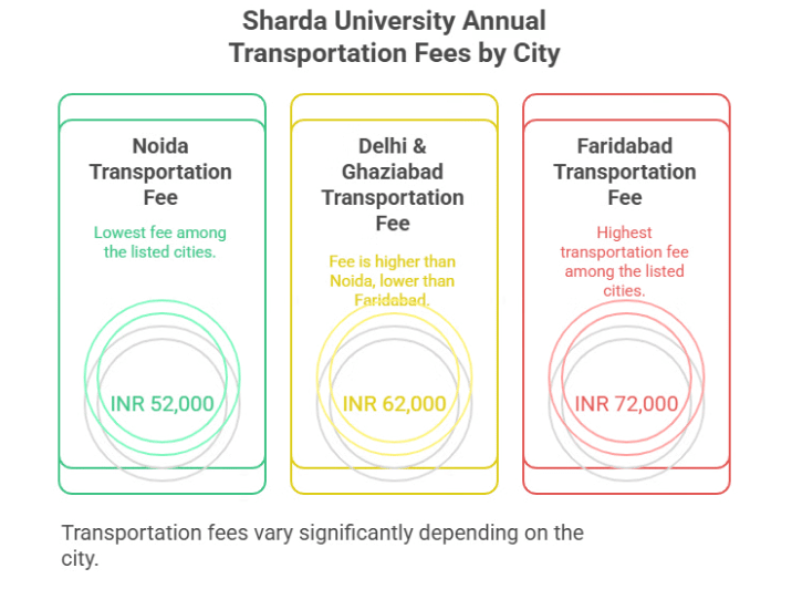 Sharda University Fees