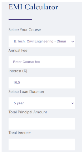 GD Goenka EMI Calculator