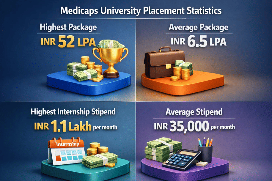 MEDICAPS UNIVERSITY PLACEMENT