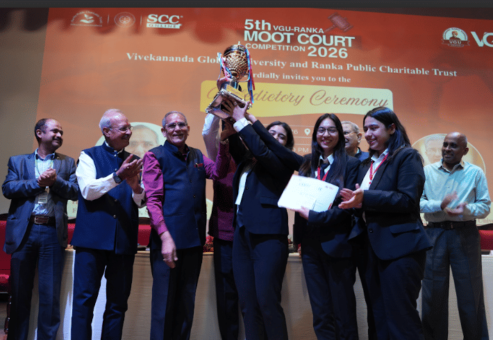 5th VGU Ranka Moot Court Competition 2026 Concludes at Vivekananda Global University; Dogra Law College, Jammu Emerges Winner