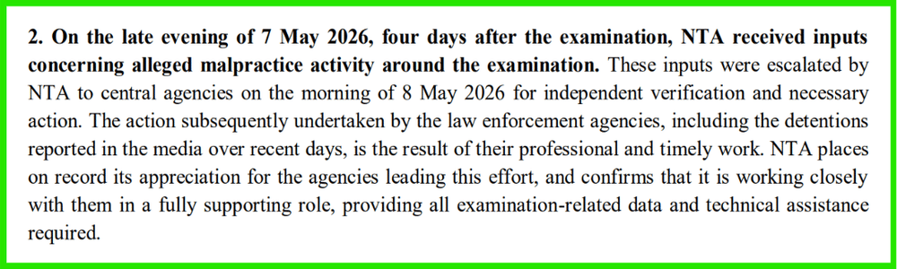 NEET 2026 re-exam