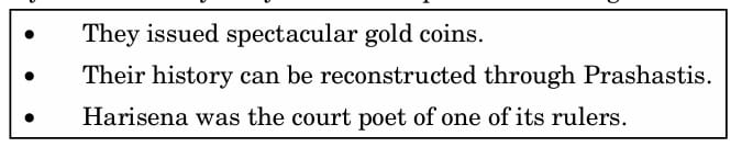 ancient dynasty with the help of the following