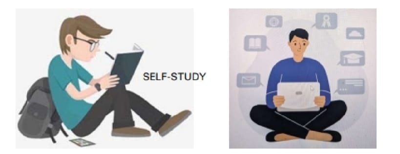 Self-study helps students to build confidence in learning.