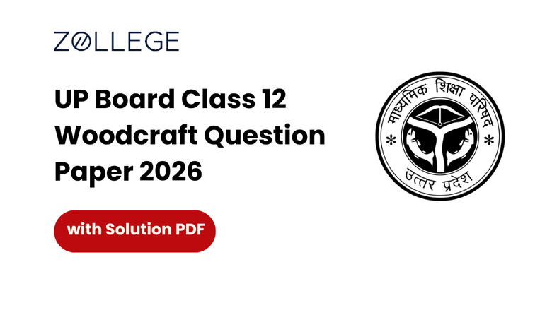 UP Board Class 12 Woodcraft Question Paper 2026 with Solution Pdf