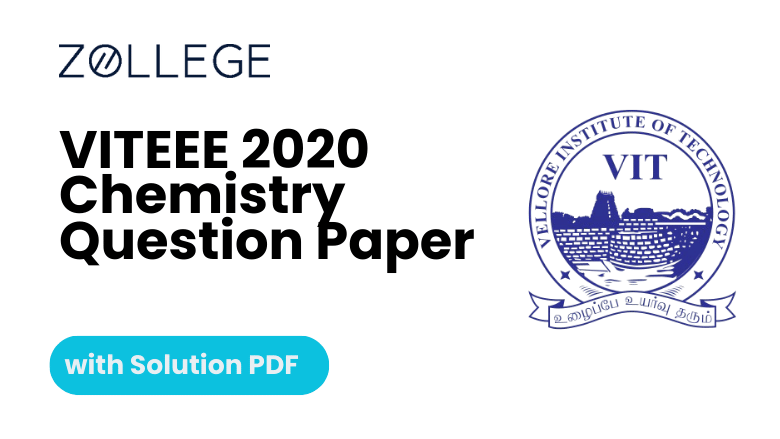 VITEEE 2020 Question Paper with Solution PDF for Chemistry