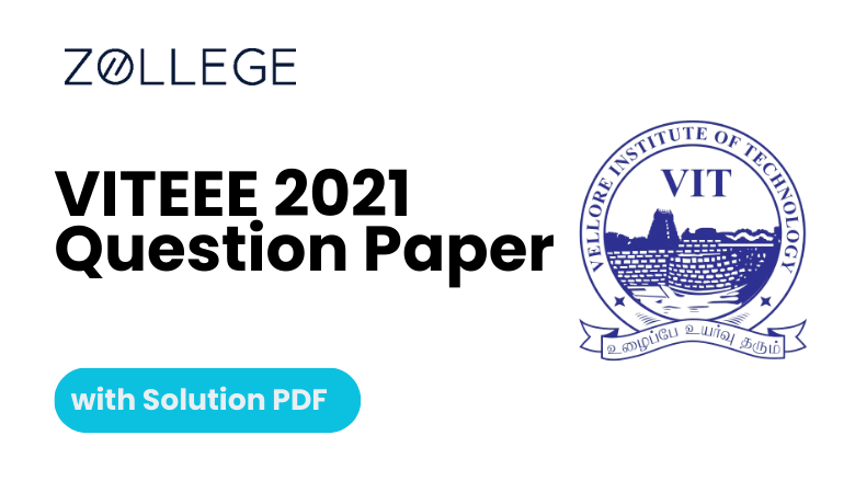 VITEEE 2021 Question Paper With Answer key And Solution PDF