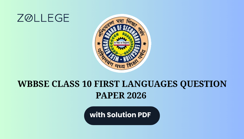 WBBSE Class 10 First Languages Question Paper 2026 with Solution Pdf