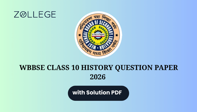 WBBSE Class 10 History Question Paper 2026 with Solution Pdf