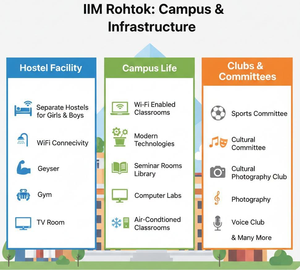 IIM Rohtak Campus and Infrastructure