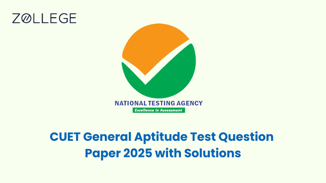 cuet 2025 General apptitude question paper