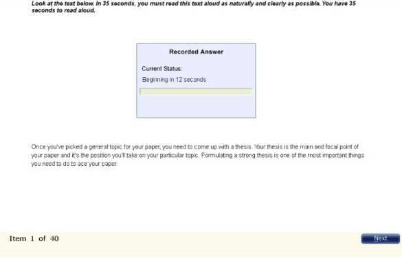 Pte Speaking Check The Exam Topics Books And Sample Papers