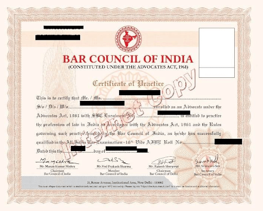 Certificate Copy