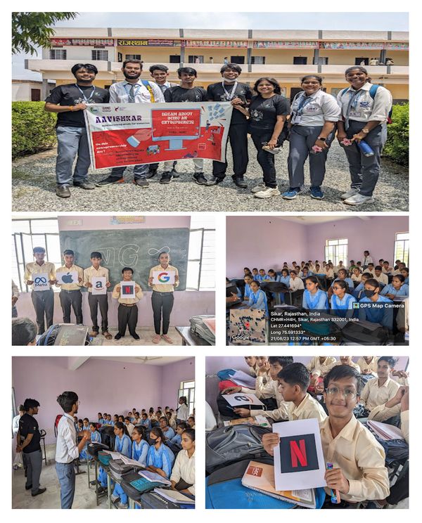Celebrating World Entrepreneurship Day with AAVISHKAR UEM JAIPUR