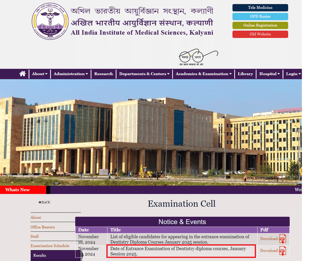Admission