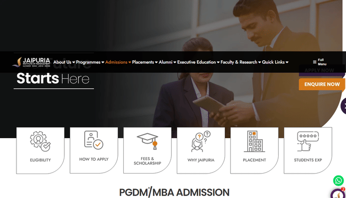 Admission