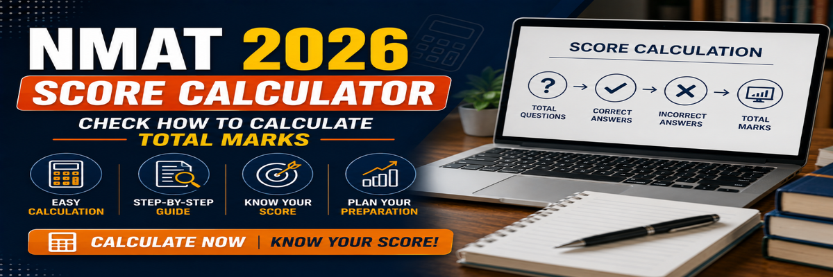 NMAT 2026 Score Calculator- Check How to Calculate Total Marks