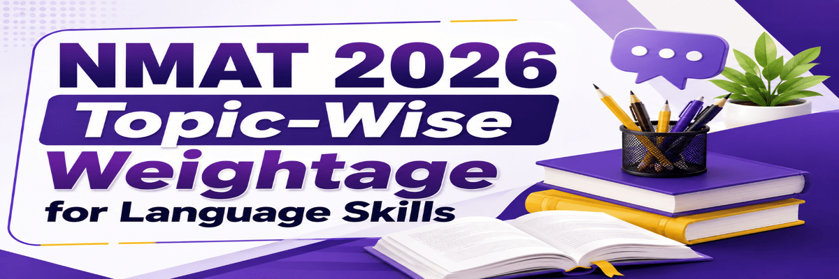 NMAT 2026 Topic-Wise Weightage for Language Skills