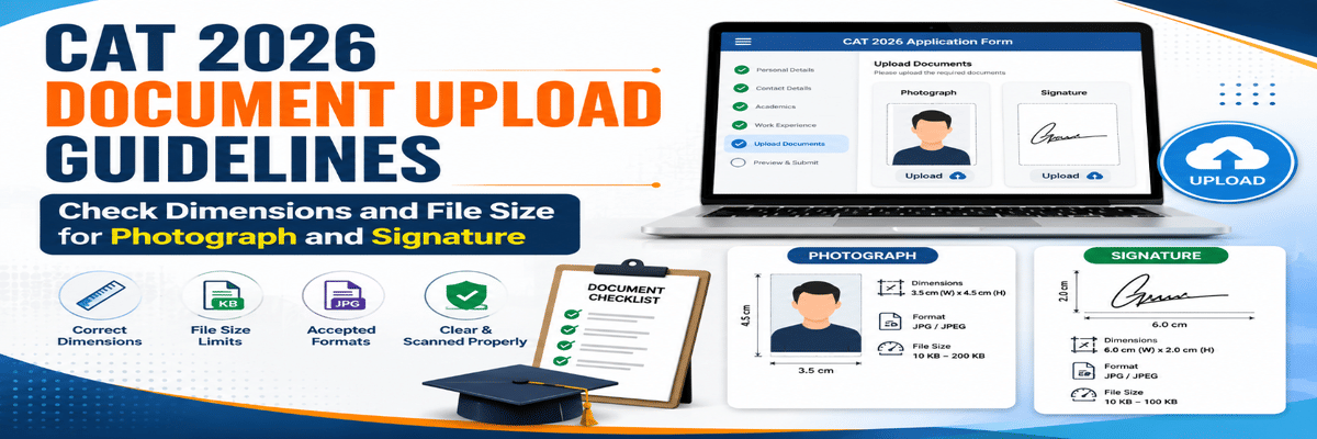 CAT 2026 Document Upload Guidelines