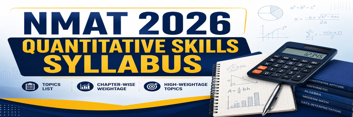 NMAT 2026 Quantitative Skills Syllabus