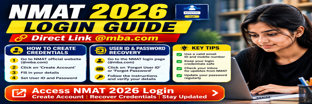 NMAT 2026 Login