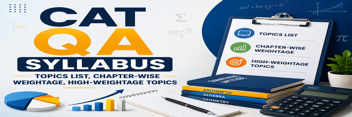 CAT QA Syllabus: Topics List, Chapter-Wise Weightage, High-Weightage Topics