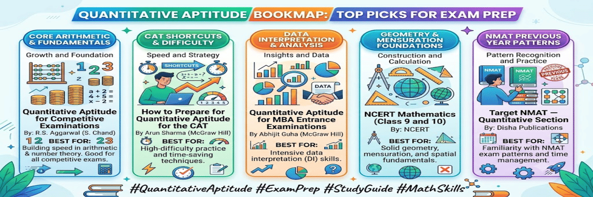 NMAT 2026 Best Books for Quantitative Skills